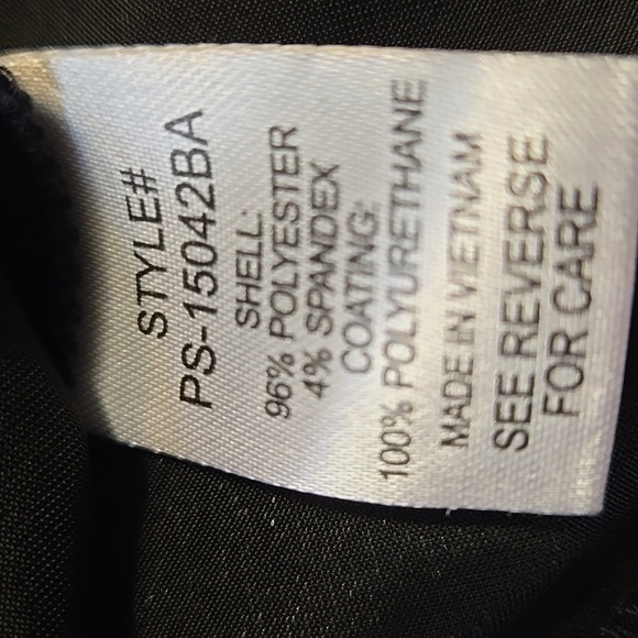 A24 Zenana Outfitters Casual Vegan Leather High Waisted Black Skater Skirt Sz XL - Picture 9 of 10